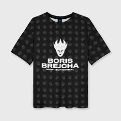 Женская футболка оверсайз Boris Brejcha High-Tech Minimal