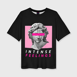 Футболка оверсайз женская Intense Feelings, цвет: 3D-принт