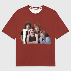 Футболка оверсайз женская Legendary rock band, цвет: 3D-принт