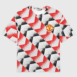 Футболка оверсайз женская Manchester United - Pre Match Top 202223, цвет: 3D-принт