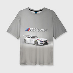 Женская футболка оверсайз BMW Z4 GT3 - Motorsport - racing team