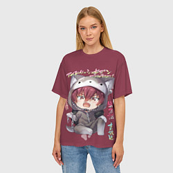 Футболка оверсайз женская Riku Nanase - IDOLiSH7, цвет: 3D-принт — фото 2