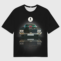 Женская футболка оверсайз Мощная спортивная машина Oldsmobile Cutlass