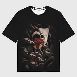 Женская футболка оверсайз Элиас и Тисэ