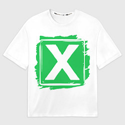 Женская футболка оверсайз Ed Sheeran Multiply