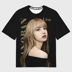 Футболка оверсайз женская Lisa Manoban, цвет: 3D-принт