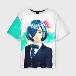 Футболка оверсайз женская Touka Kirishima, цвет: 3D-принт