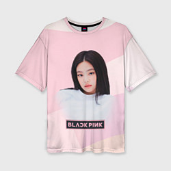 Женская футболка оверсайз Jennie Kim Blackpink