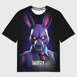 Футболка оверсайз женская Bonnie FNAF, цвет: 3D-принт