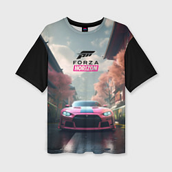 Футболка оверсайз женская Forza horizon game, цвет: 3D-принт