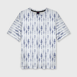 Женская футболка оверсайз Shibori Tie-Dye