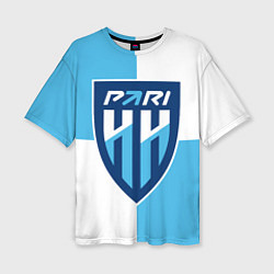 Футболка оверсайз женская ФК Нижний Новгород, цвет: 3D-принт