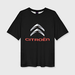 Футболка оверсайз женская Citroen auto sports, цвет: 3D-принт