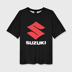 Футболка оверсайз женская Suzuki sport brend, цвет: 3D-принт