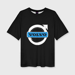 Женская футболка оверсайз Volvo sport car