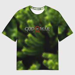 Футболка оверсайз женская God of war scandinavia, цвет: 3D-принт