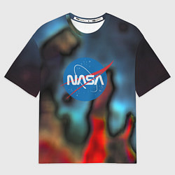 Футболка оверсайз женская Nasa space star collection, цвет: 3D-принт