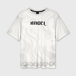 Футболка оверсайз женская Angel wings, цвет: 3D-принт