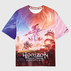 Футболка оверсайз женская Элой на запретном западе complete edition, цвет: 3D-принт