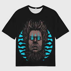 Футболка оверсайз женская Wayne Static - X, цвет: 3D-принт