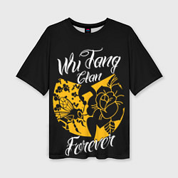 Футболка оверсайз женская Wu tang forever, цвет: 3D-принт