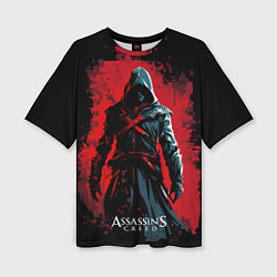 Футболка оверсайз женская Assassins creed выход из темноты, цвет: 3D-принт