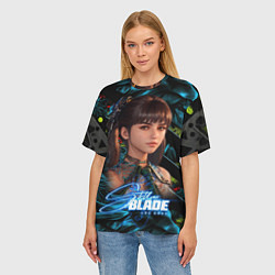 Футболка оверсайз женская Eve Stellar Blade, цвет: 3D-принт — фото 2
