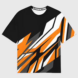 Женская футболка оверсайз Corner lines