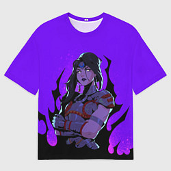 Женская футболка оверсайз Nemesis Hades