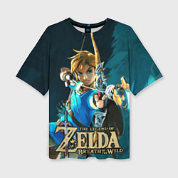 Футболка оверсайз женская Zelda - Link, цвет: 3D-принт
