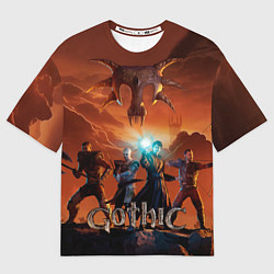 Футболка оверсайз женская Герои из Gothic remake, цвет: 3D-принт
