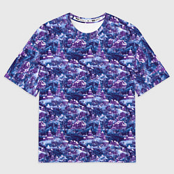 Женская футболка оверсайз Готическая ночь на Рождество