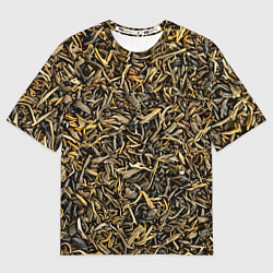 Женская футболка оверсайз Чай