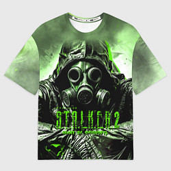 Футболка оверсайз женская Stalker II, цвет: 3D-принт