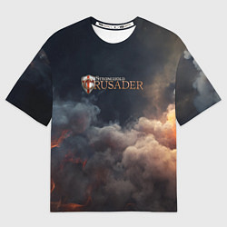 Футболка оверсайз женская Stronghold Crusader logo, цвет: 3D-принт
