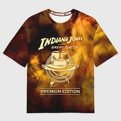 Футболка оверсайз женская Indiana Jones and the Great Circle, цвет: 3D-принт