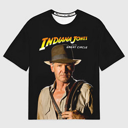 Футболка оверсайз женская Indiana Jones and the Great Circle, цвет: 3D-принт