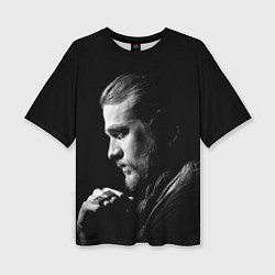 Футболка оверсайз женская Sons Of Anarchy - Jax, цвет: 3D-принт