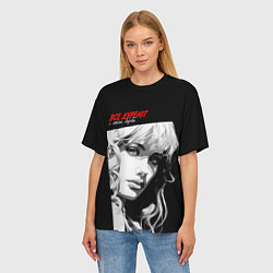 Футболка оверсайз женская Все дуреют с этих Барби, цвет: 3D-принт — фото 2