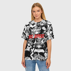 Футболка оверсайз женская Все дуреют с этой Боузетты, цвет: 3D-принт — фото 2