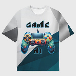 Футболка оверсайз женская Игровой джойстик, цвет: 3D-принт