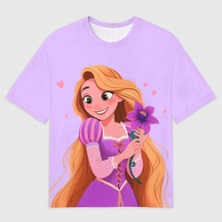 Футболка оверсайз женская Rapunzel - big pictures, цвет: 3D-принт