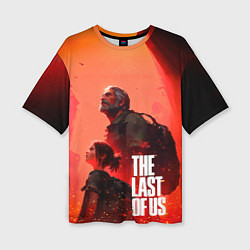 Футболка оверсайз женская The last of us Joel Ellie, цвет: 3D-принт