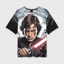 Футболка оверсайз женская Энакин Скайуокер Anakin Skywalker, цвет: 3D-принт