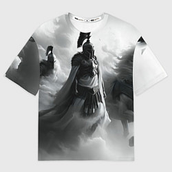 Футболка оверсайз женская Спартанская армия, цвет: 3D-принт