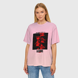 Футболка оверсайз женская Lazarus Art, цвет: 3D-принт — фото 2