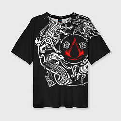 Футболка оверсайз женская Ассасин Крид Раграрек, цвет: 3D-принт