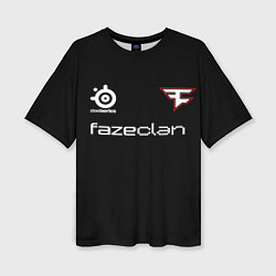 Футболка оверсайз женская FaZe Clan - Frozen 11, цвет: 3D-принт
