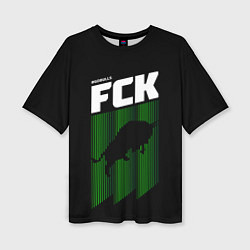 Женская футболка оверсайз FC Krasnodar