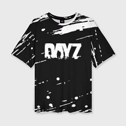 Футболка оверсайз женская Dayz брызги красок, цвет: 3D-принт